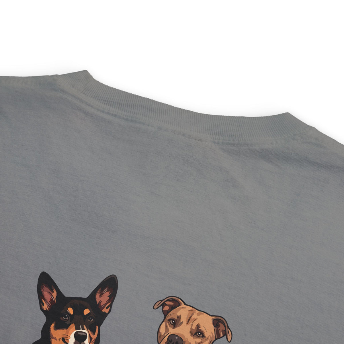 Dapper Dogs Two Dogs Pocket Tee – Full Color