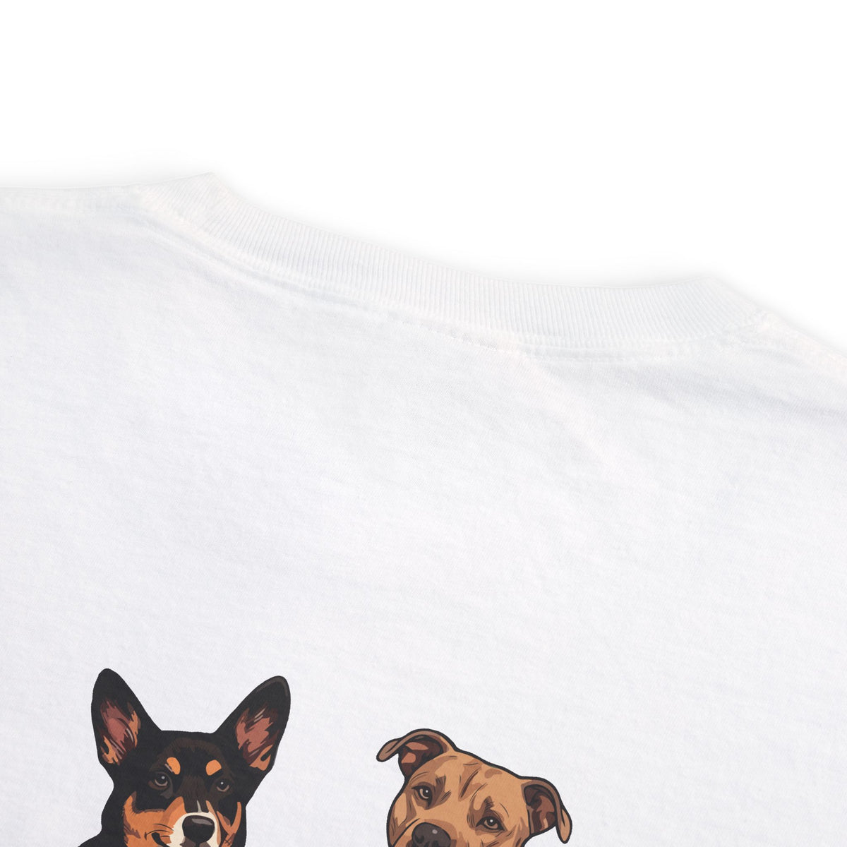 Dapper Dogs Two Dogs Pocket Tee – Full Color