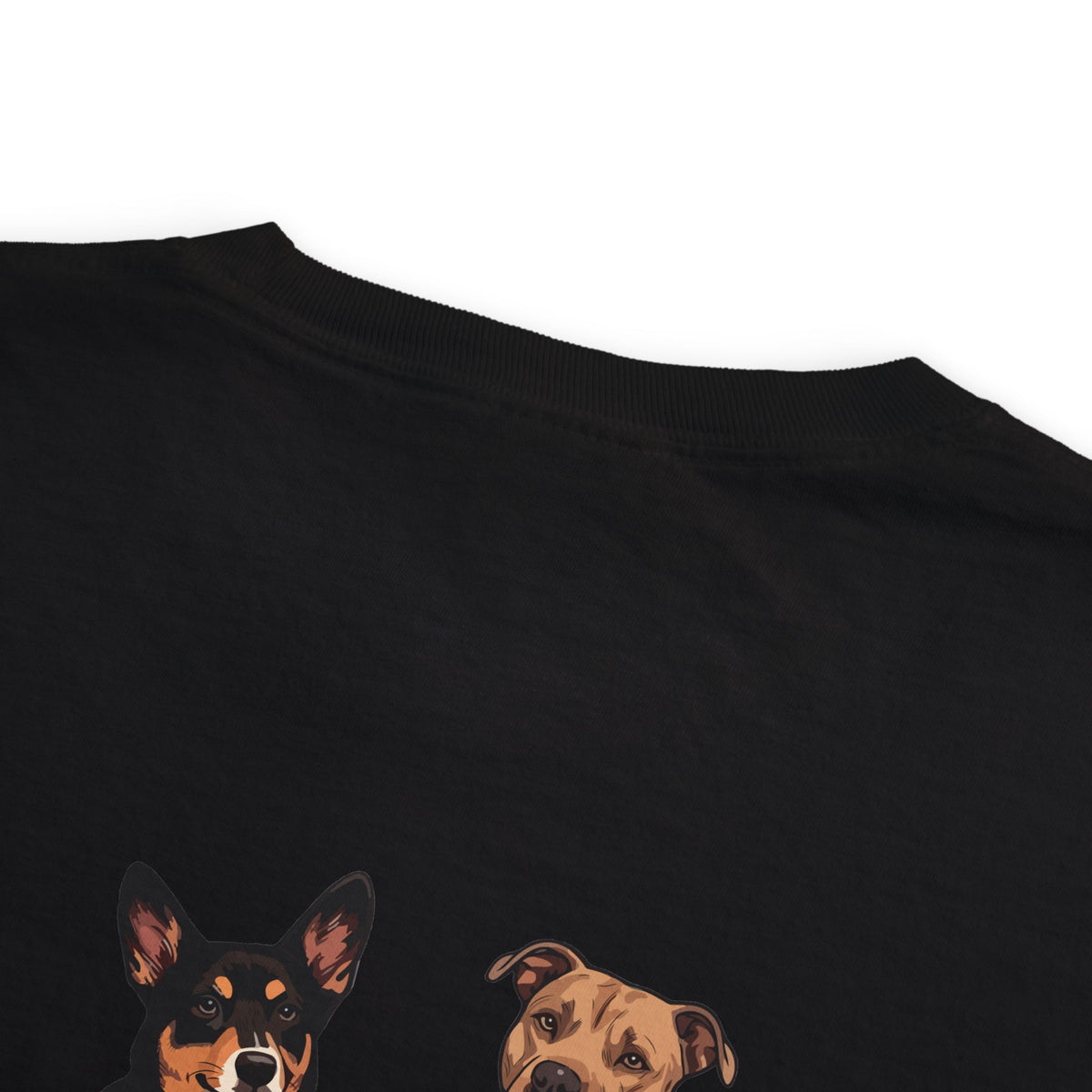 Dapper Dogs Two Dogs Pocket Tee – Full Color