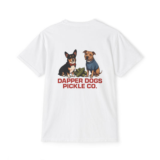 Dapper Dogs Two Dogs Pocket Tee – Full Color