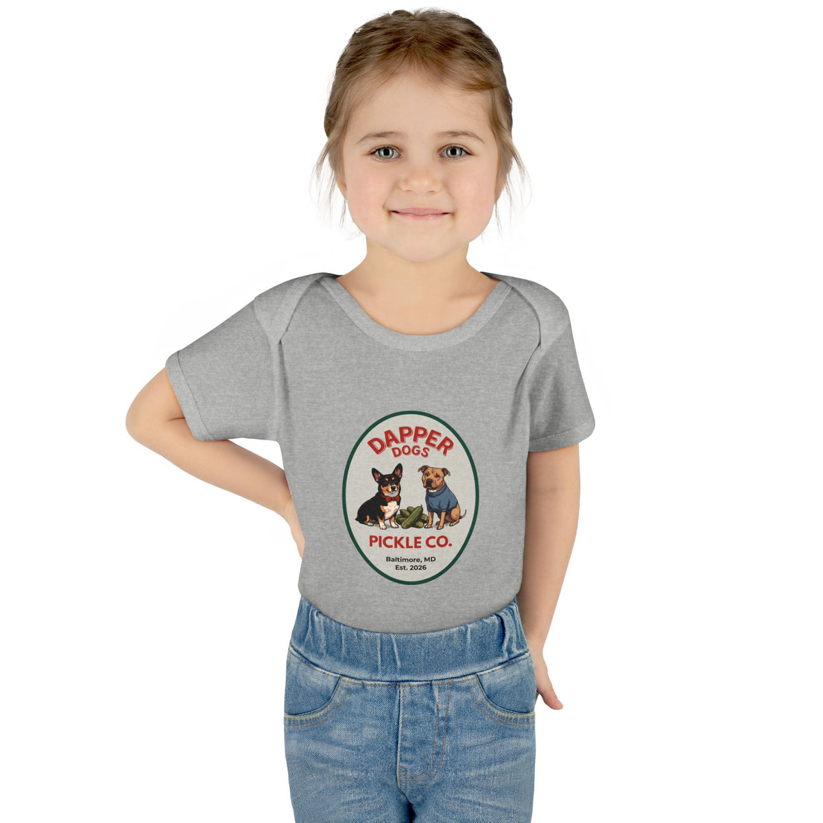 Dapper Dogs Onesie – Full Color