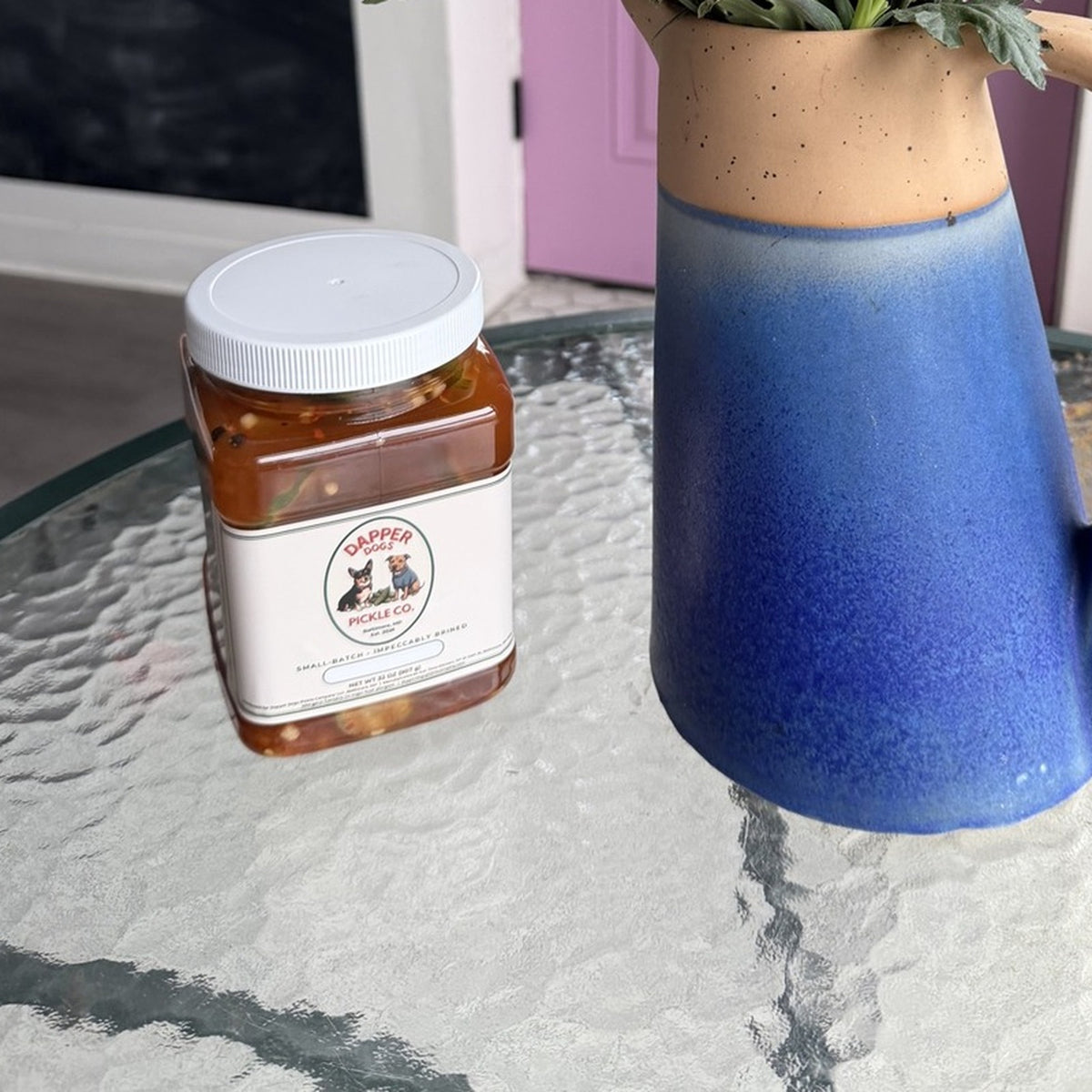 Nashville Hot Dapper Dills 32 oz jar